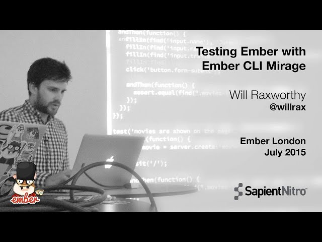 Testing Ember with Ember CLI Mirage  - Will Raxworthy @ Ember London