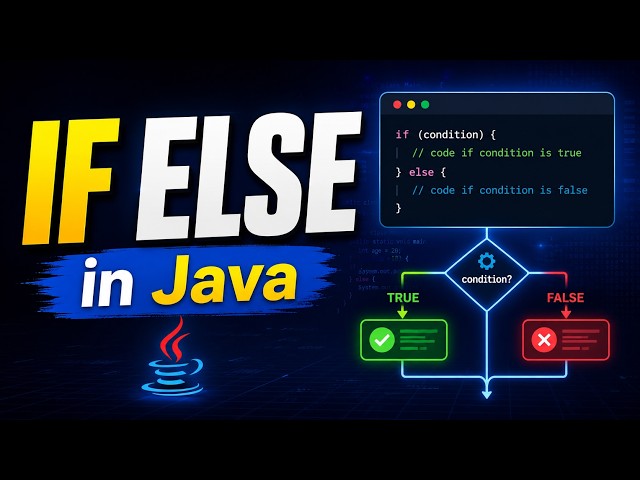 Java If Else Tutorial for Beginners 2026