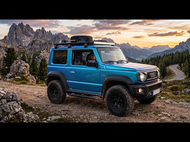 AUDI Built a JIMNY Killer?! The SECRET 'Blue Aurora' 4x4 Concept REVEALED! 🏔️🔥