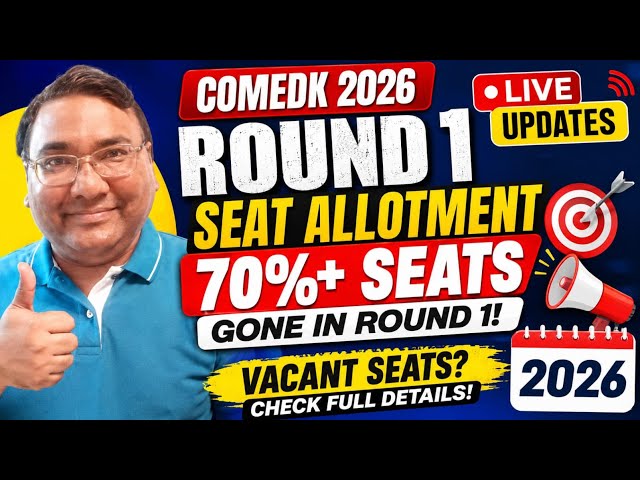 Comedk round 1 result 2026|Comedk choice filling|Comedk counselling process|Comedk updates|Manipal