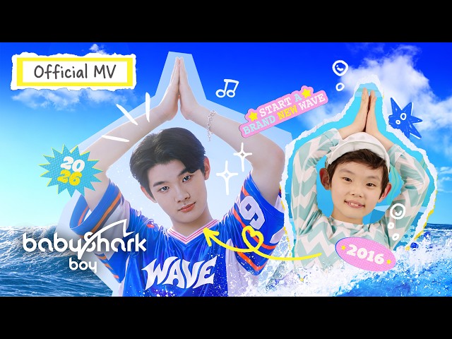 Baby Shark Boy 'WAVE (Feat. JOOHONEY (MONSTA X)' MV