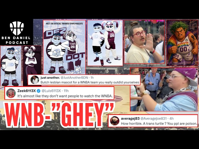 WTF! WNBA Team Reveals TRANS BUTCH LESBIAN MASCOT! Sophie Cunningham Hater DEMANDS MEN BE ALLOWED IN