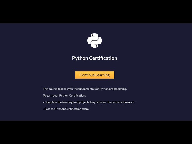 Build a User Configuration Manager | freeCodeCamp PYTHON Certification LIVE