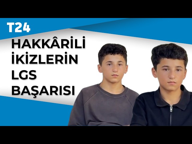 Hakkâri'de zor şartlar altında LGS'ye hazırlanan ikiz kardeşler fen lisesini kazandı
