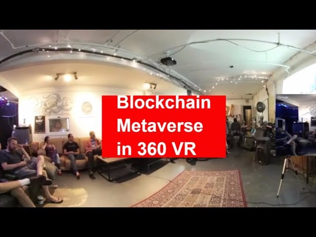 Crypto: Mana - Decentraland - crypto real estate Metaverse  VRtalk in 4k 360video  #Blocktalk