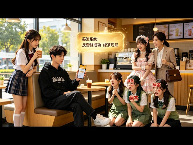 [Multi SUB] （全集）平凡校草没想到屡屡被女生套路纠缠，竟然绑定鉴渣系统，识破绿茶套路收获丰厚奖励！？#最火短剧推荐 #短剧全集 #精彩大陆短剧