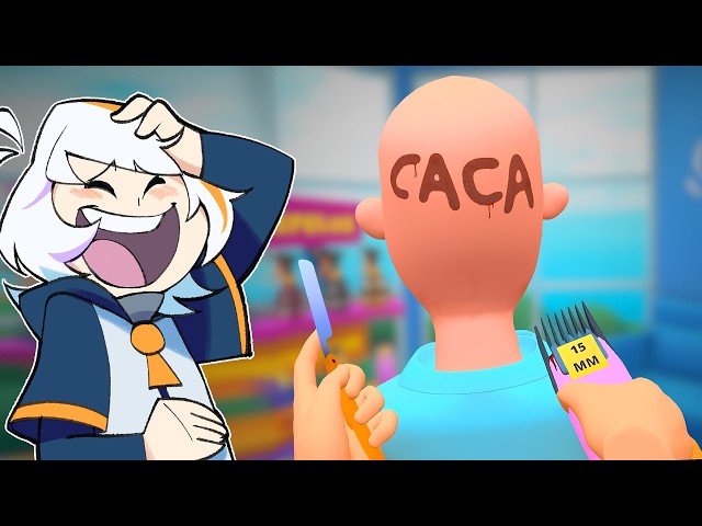 An EXTREME HAIRCUT SIMULATOR 🤯😮