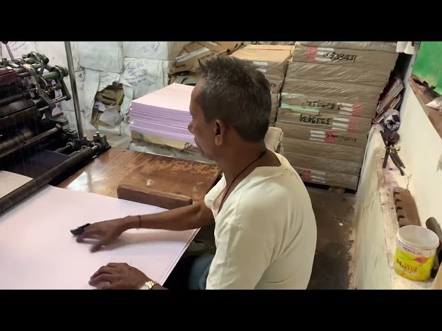 Exam paper machine