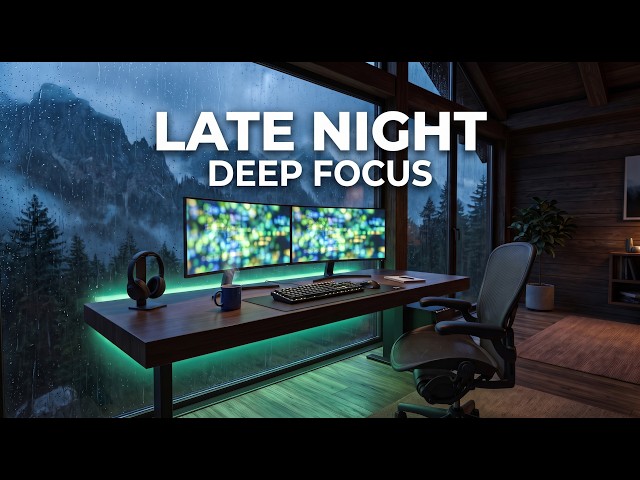 Late Night Coding Music | Deep Focus Ambience for Programming