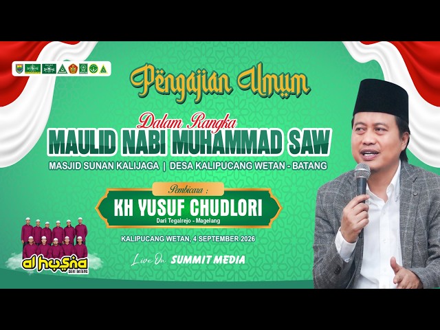 🟡 LIVE PENGAJIAN KH YUSUF CHUDLORI DI MASJID SUNAN KALIJAGA KALIPUCANG WETAN
