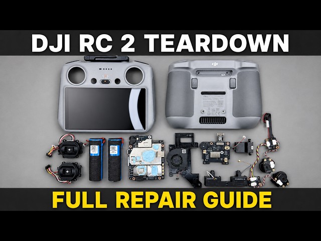 DJI RC 2 Disassembly & Repair Guide | Full Teardown & Reassembly