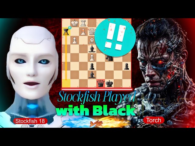 Can Stockfish 18 (World's No 1) DEFEAT Torch (World's No 2) with Black Pieces in Chess? | Chess