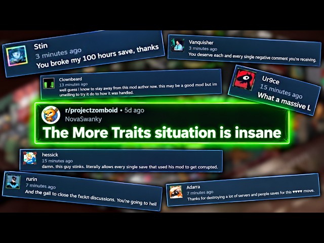 The MORE TRAITS Situation was Insane | Project Zomboid