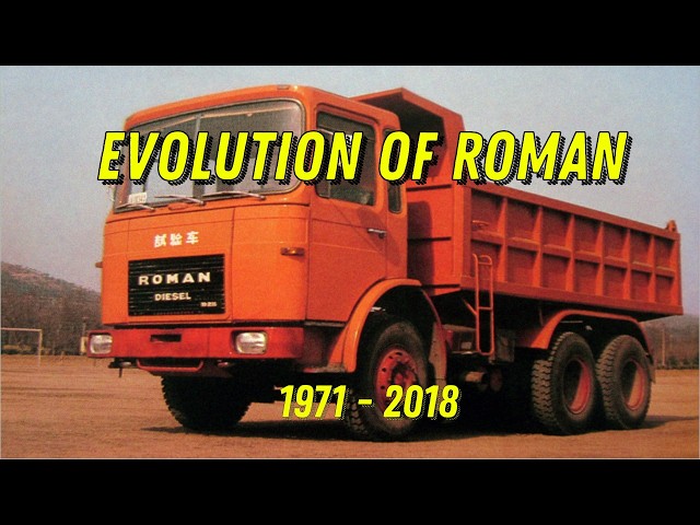 Evolution of Roman 1971 - 2018