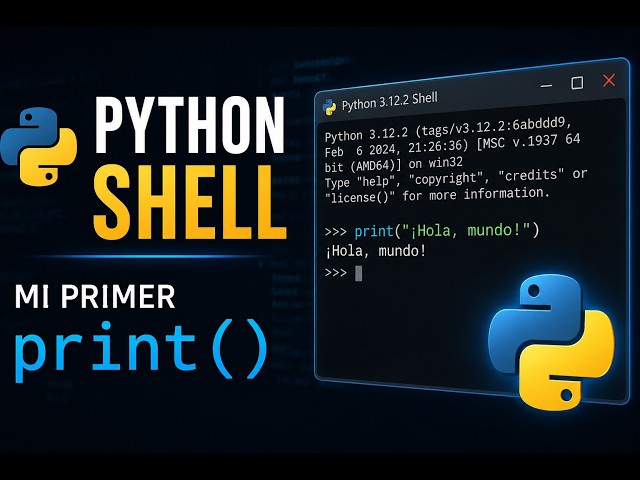 primeros pasos en Python Shell