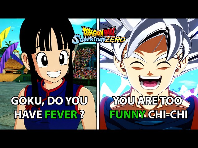 Chi-Chi Unique Reactions Are Too Funny (Except Future Gohan)