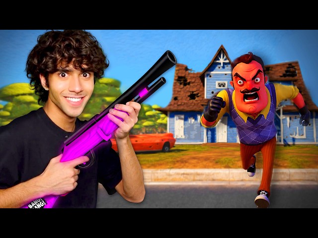 Hello Neighbor, But I Added GUNS...
