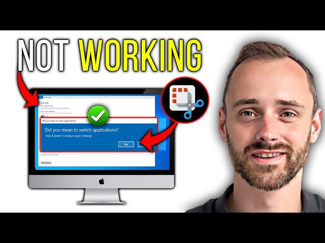 Can't Take Screenshots? Fix Snipping Tool Fast (Windows 11)