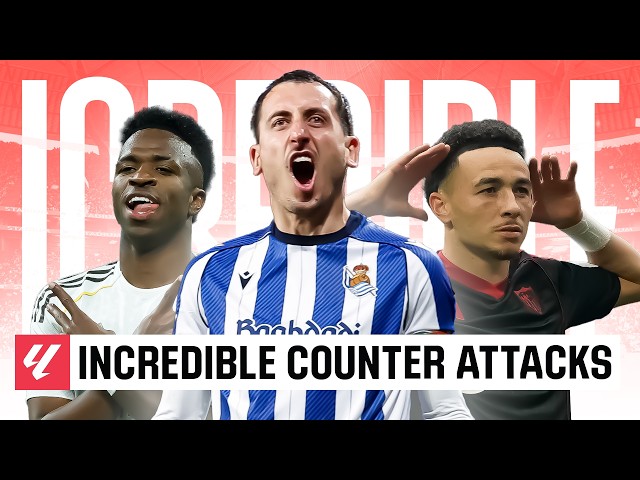 Los MEJORES goles de CONTRAGOLPE⚡ | LALIGA EA SPORTS 2025/26