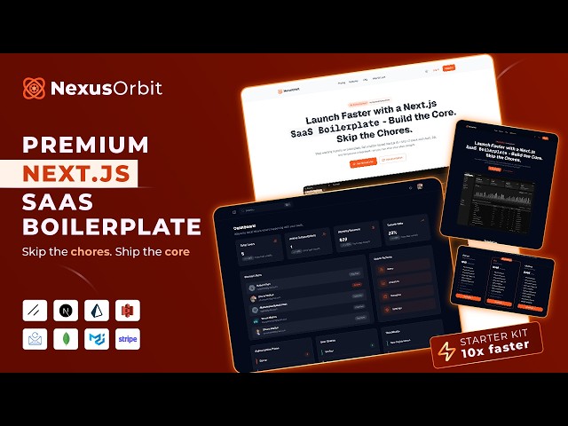 I Built a Production-Ready SaaS Starter Kit — Next.js 16, NextAuth, Stripe & AWS S3 (Full Demo)