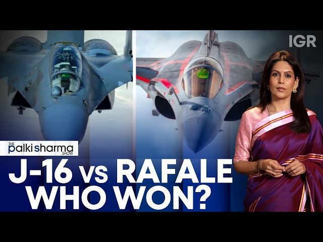 China's J-16 Fighter Jet Spars with Egypt's Rafales | The Palki Sharma Show | India Global Review