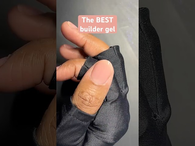 Builder gel on natural nails | Nail thoughts builder gel | Builder gel tips