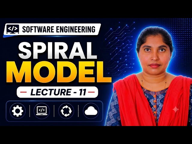 Spiral Model in Software Engineering | Advantages, Disadvantages Explained with Example | Lecture 11