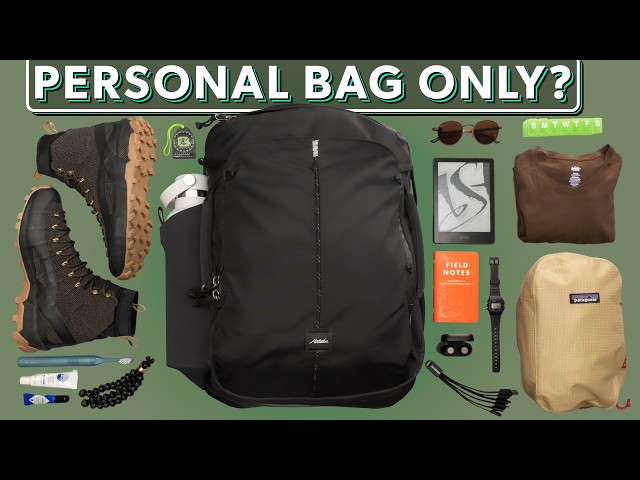 Minimalist Packing Tips for Personal Item Only Travel