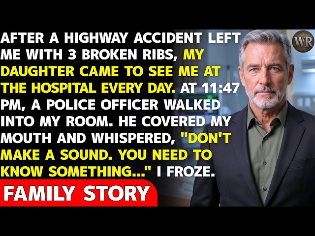 At 11:47 PM, A Cop Walked Into My Hospital Room And Whispered “Don’t Make A Sound”—Then My Daughter…