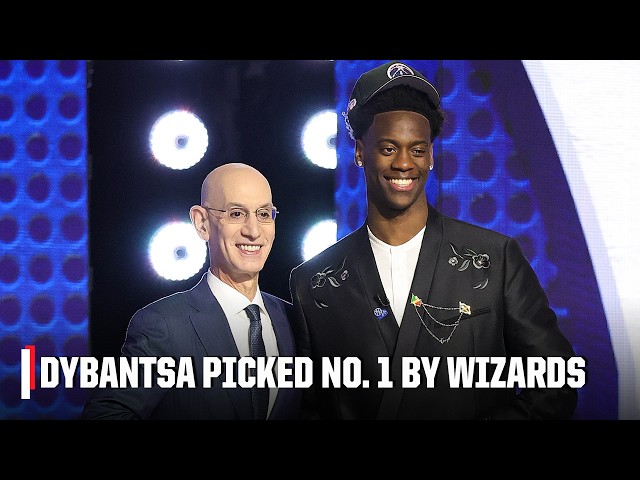 Washington Wizards draft AJ Dybantsa with No. 1 pick | 2026 NBA Draft