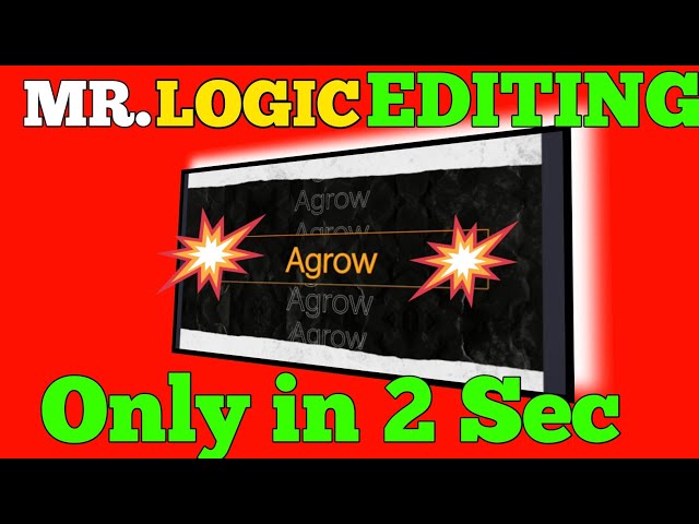 How to edit video like Algrow &Mr.logic in 2 minutes @algrow video editing tutorial
