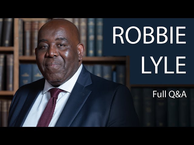 Robbie Lyle: Sports Personality | Full Q&A at The Oxford Union