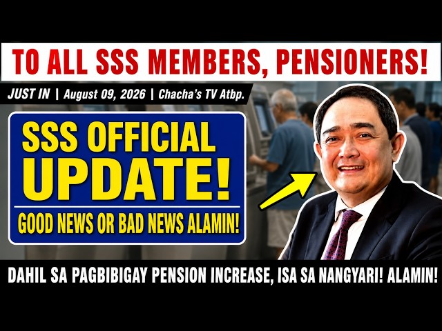 ✅ ALL SSS PENSIONERS, MEMBERS! OFFICIAL UPDATE: DAHIL SA PENSION INCREASE, ISA SA NANGYARI ALAMIN!