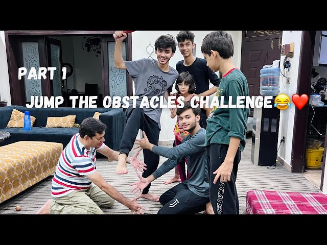 ibi Sheikh | JUMP THE OBSTACLES😂 | CHALLENGE | VLOG.