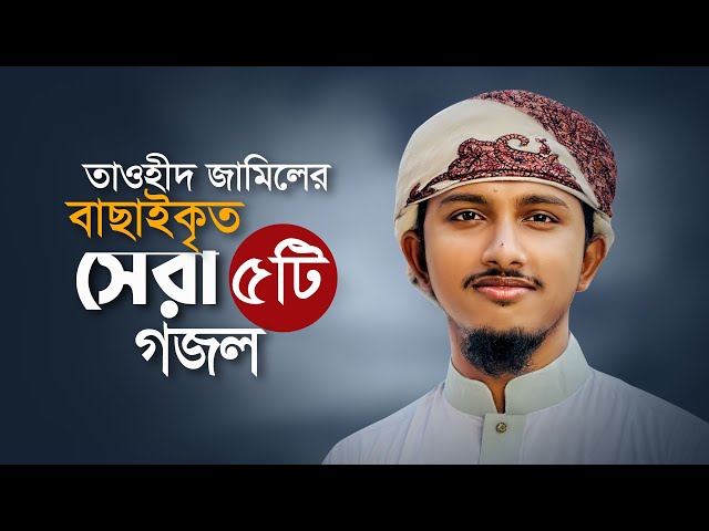 তাওহিদ জামিলের বাছাইকৃত সেরা ৫টি গজল। Popular Selected 5 Songs।Tawhid Jamil Ghazal। Best Gojol