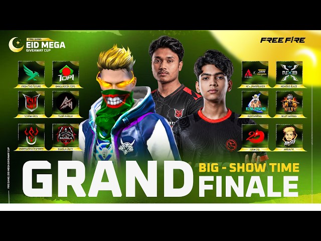 [🔴LIVE] GRANDFINAL || EID MEGA GIVEWAY CUP ft.@RedHawksOfficials @Blade_On_Top @raadvaiyt829