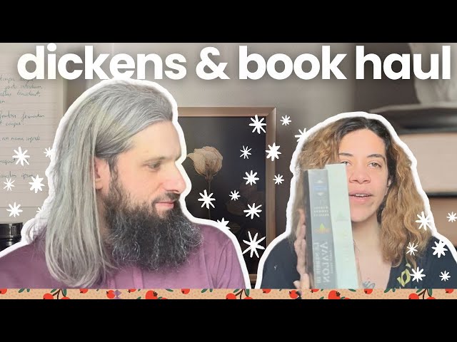 Book haul, Dickens, and New Year's Eve 📚🧡🎉 reading diary ep. 36