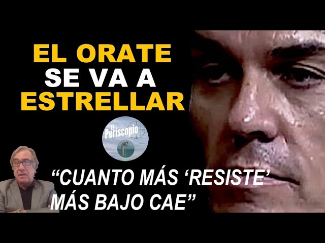 🔥SÁNCHEZ IS STILL IN FREE FALL🔥THE MORE HE "RESISTS," THE MORE HE FALLS🔥