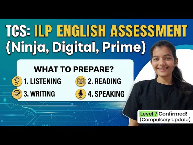 TCS ILP Learnship Assessment 2026 🔥 | Complete Preparation (Ninja, Digital, Prime)
