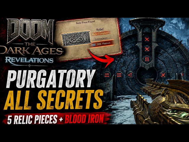 DOOM The Dark Ages Revelations – Purgatory All Secrets (End Game Collectibles)