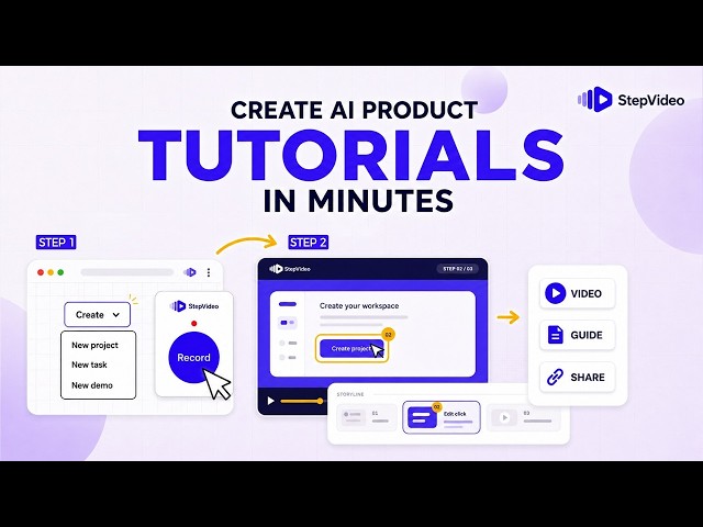 Record Once. Ship the Tutorial. AI Voiceover, Auto-Zoom and a Written Guide. visit: stepVideo.io