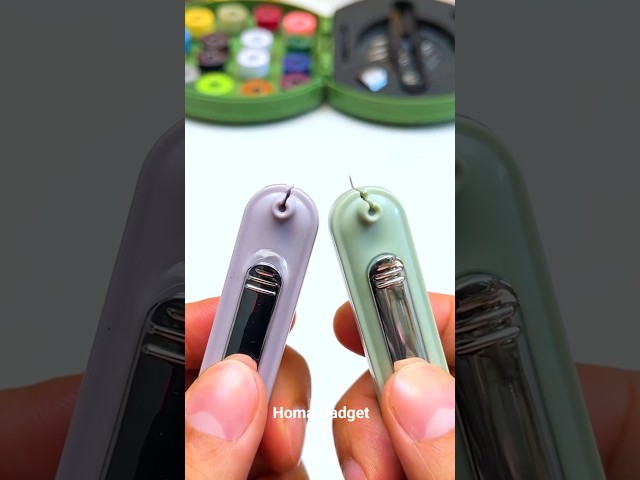 2 in 1 Needle Threader Tool #shorts #gadgets #needlethreader #products