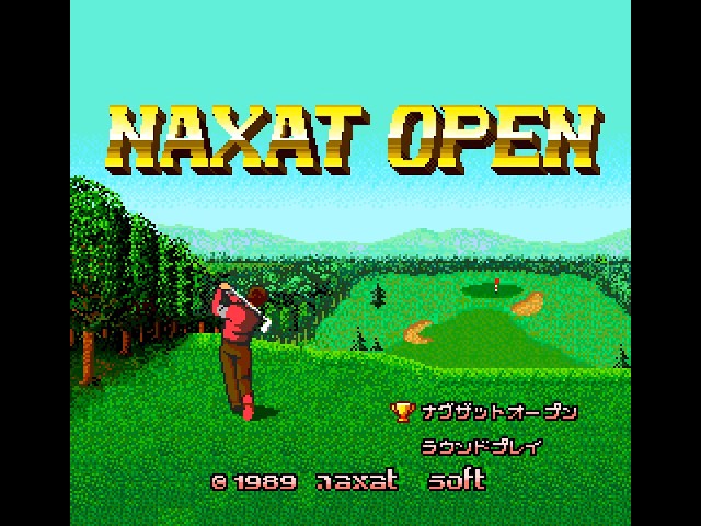 PC Engine Longplay [191] Naxat Open (JP)