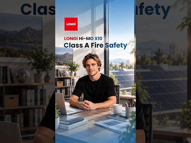 LONGi Hi-MO X10: Class A Fire Safety