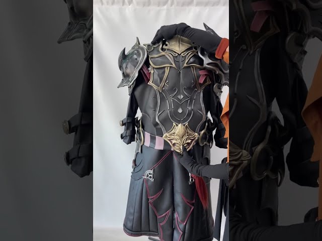 Alberic Bale FFXIV inspired cosplay costume put on tutorial #costume #cosplayer #cosplay