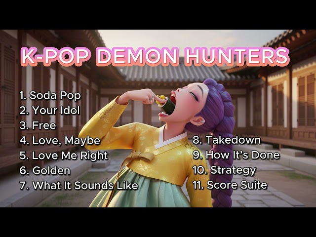 [Playlist] 🎬 2 Hours K-Pop Demon Hunters Official OST