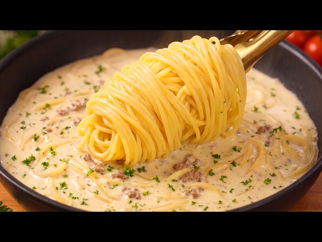 I’ve Never Eaten Anything This Delicious! Creamy Pasta In 15 Minutes For Dinner