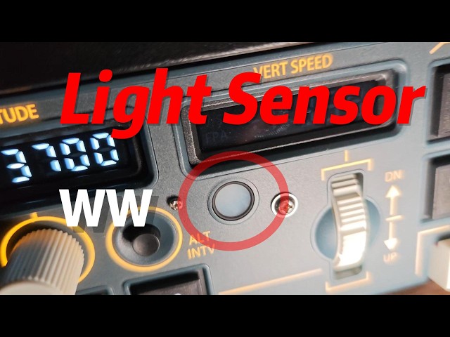 WinWing Boeing Autopilot Panel’s “Reversed” Light Sensor – Fixed with Just 4 Lines of Code