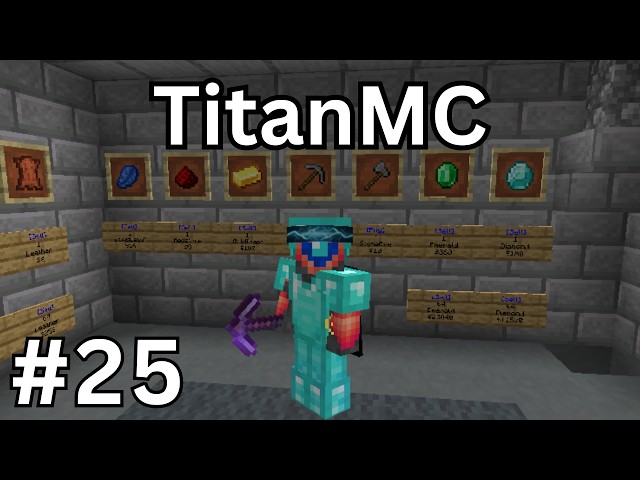 TitanMC Classic Prison | Most Money Challenge! | Ep. 25