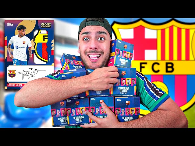 Abro CAJAS Premium del BARÇA y ME TOCAN 4 cartas FIRMADAS
